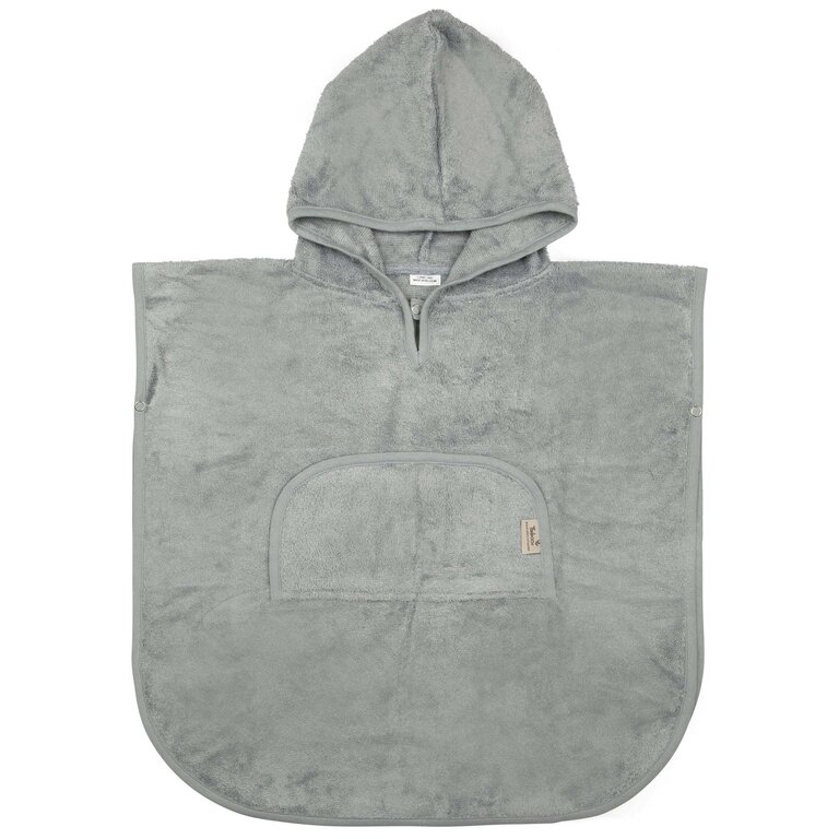 Timboo Poncho V-Neck (2-4Y) - Moon Blue