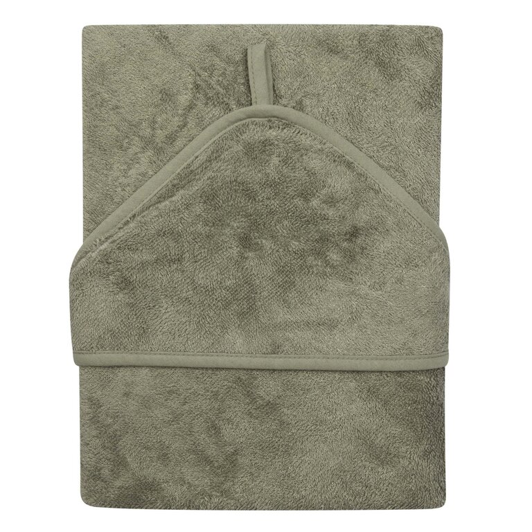 Timboo Hooded Towel Xxl (95X95Cm) - Aspen Green
