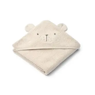 Liewood Albert Hooded Towel - Sandy Bear