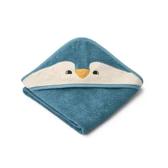 Liewood Albert Hooded Towel - Oceanview Mix