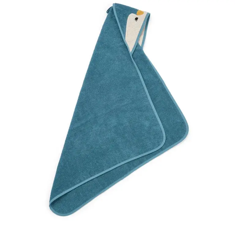 Liewood Albert Hooded Towel - Oceanview Mix