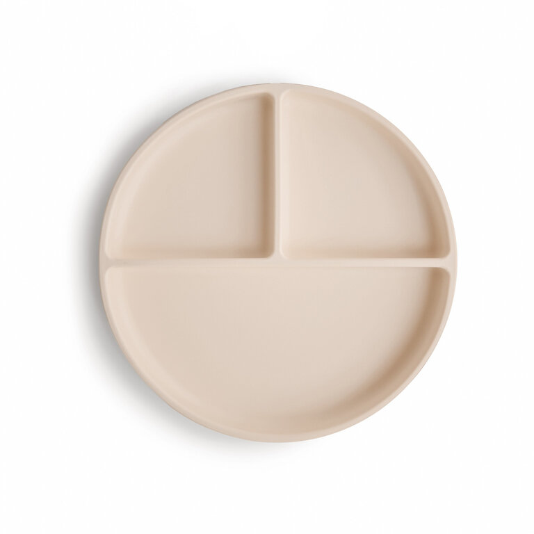 Mushie Silicone Divider Plate - Shifting Sand