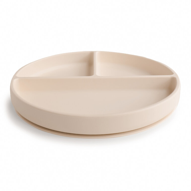 Mushie Silicone Divider Plate - Shifting Sand