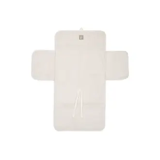 Jollein Verschoningsmat met Opbergvakken Cloudy Rib - Oatmeal