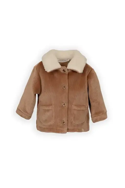 Bamboom Curderoy / Alpaka Jas - Tan Camel