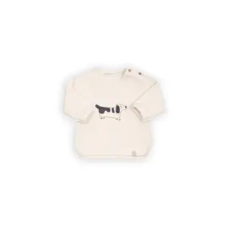 Bamboom Teckel Trui - Warm Wit
