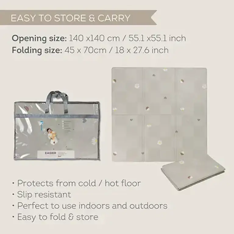 Taf Toys Fold & Play Checkers Mat