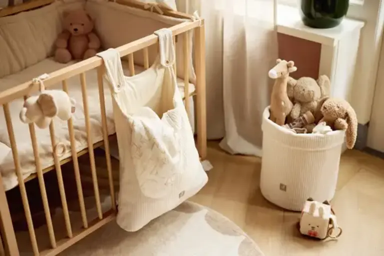 Jollein Stoelverkleiner meegroei Cloudy Rib - Oatmeal