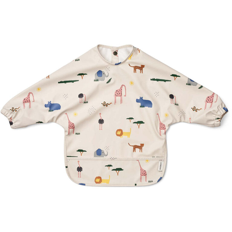 Liewood Merle Cape Bib - Safari Sandy Mix