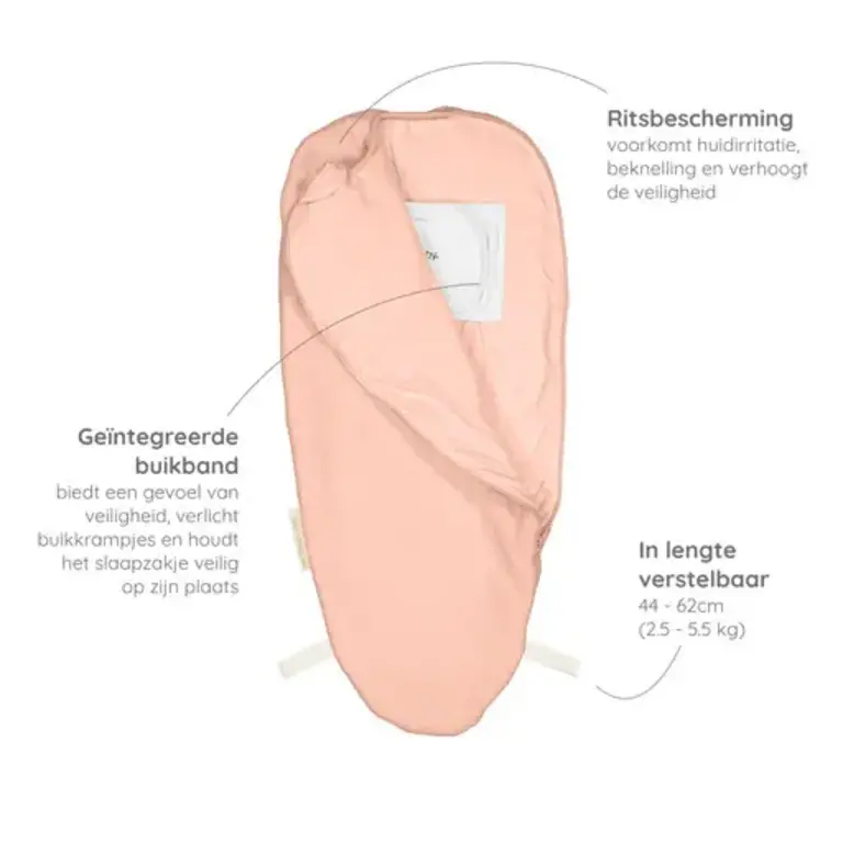 Puckababy The Original - Piep - 0/3 M - Teddy - Peach