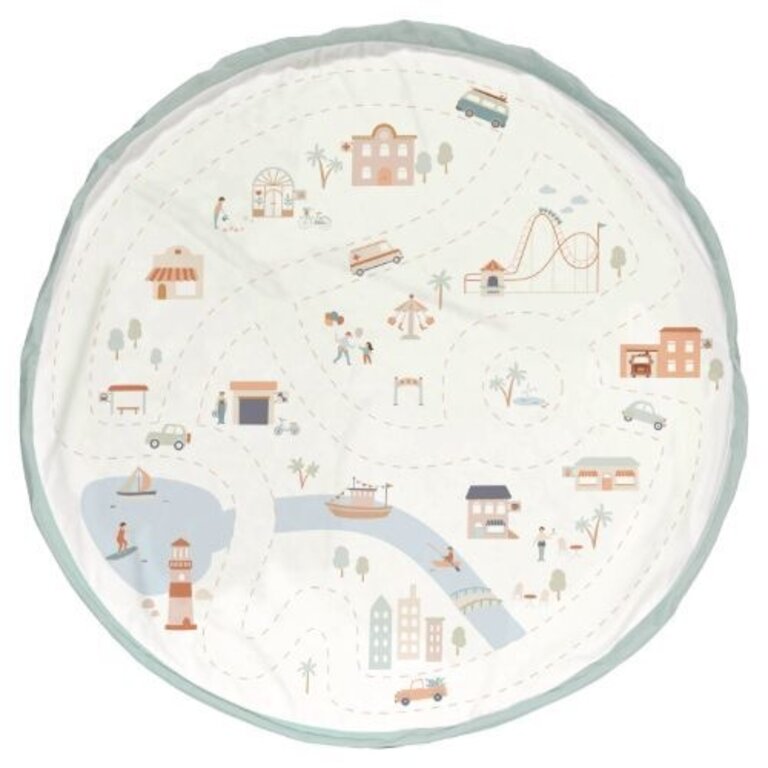 Play & Go Speelkleed & opbergzak- Citymat
