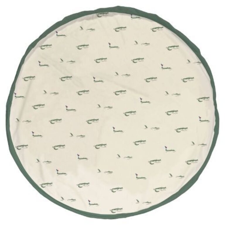 Play & Go Speelkleed & opbergzak- Croco
