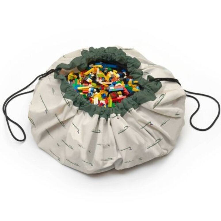 Play & Go Speelkleed & opbergzak- Croco