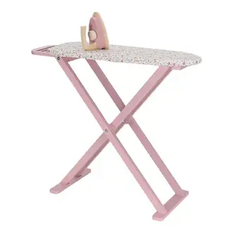 Little Dutch Houten Strijkplank met Strijkijzer – Roze