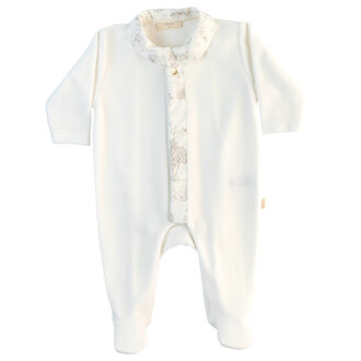 BabyGi Country Footie - Ivory