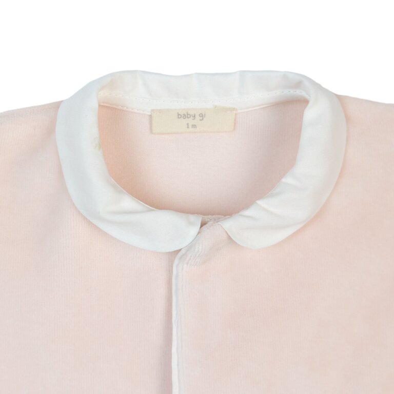 BabyGi Angel Footie - Peach Pink