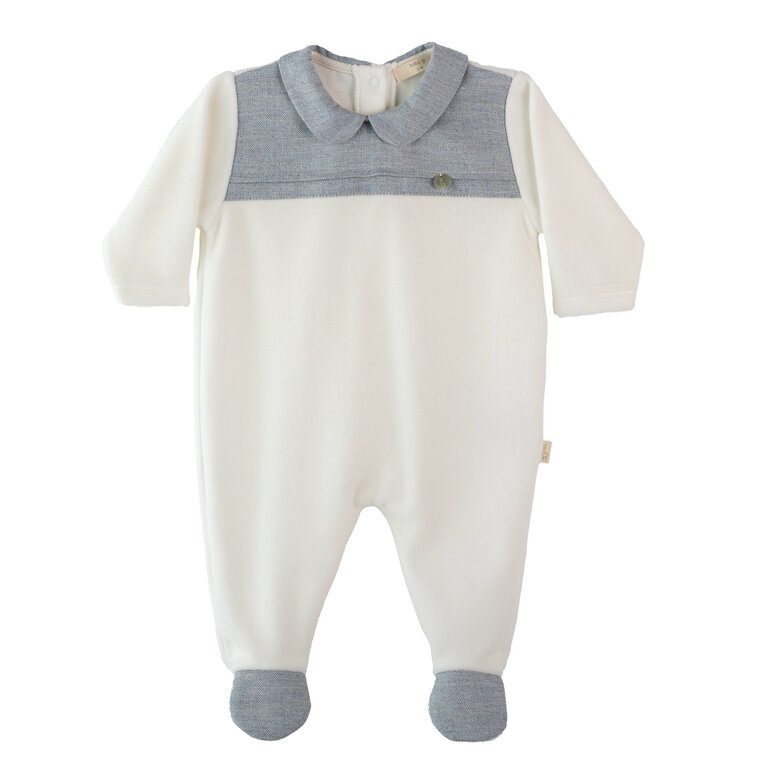 BabyGi Warley Footie Ivory