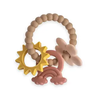 Mushie Teething Ring -  Nature