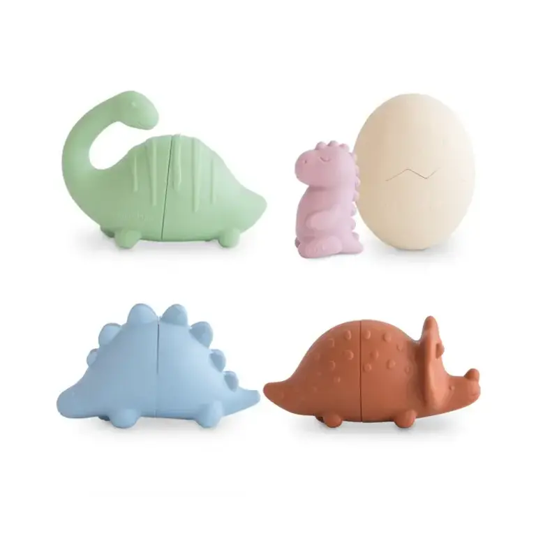 Mushie Bath Set 4-pack - Dino
