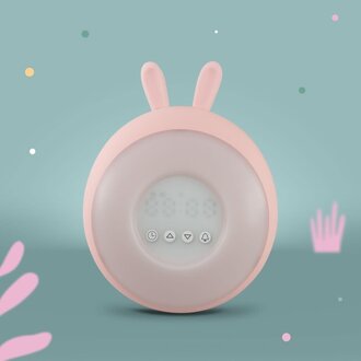 Mary's Alarm Clock/Led Light - Bunny Pink