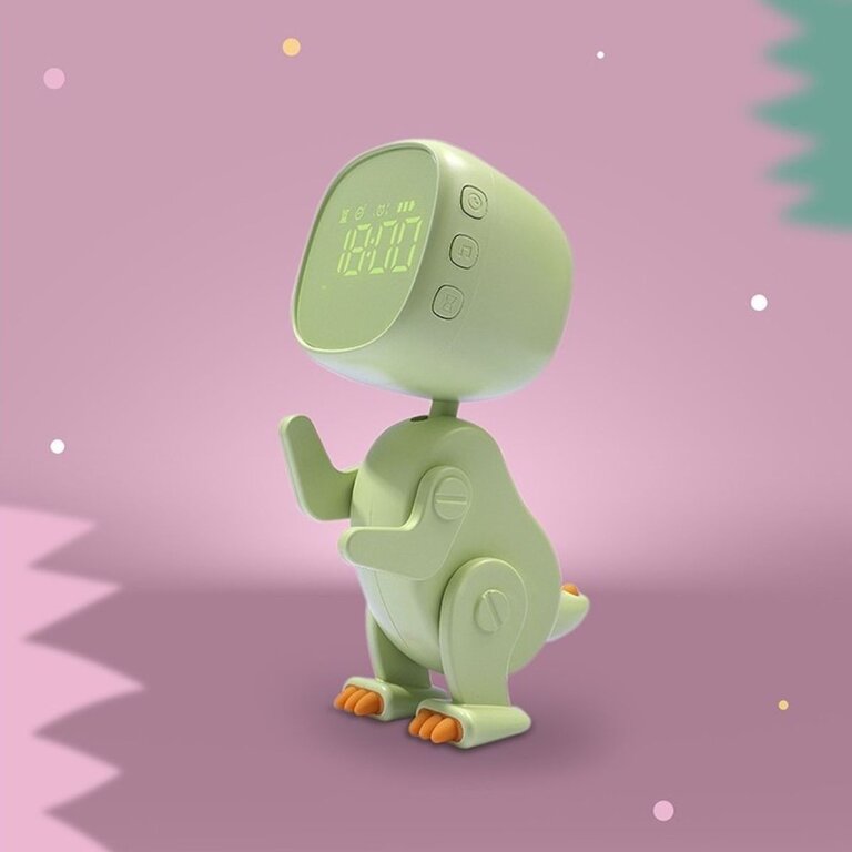 Mary's Alarm Clock - Robo Dino Green
