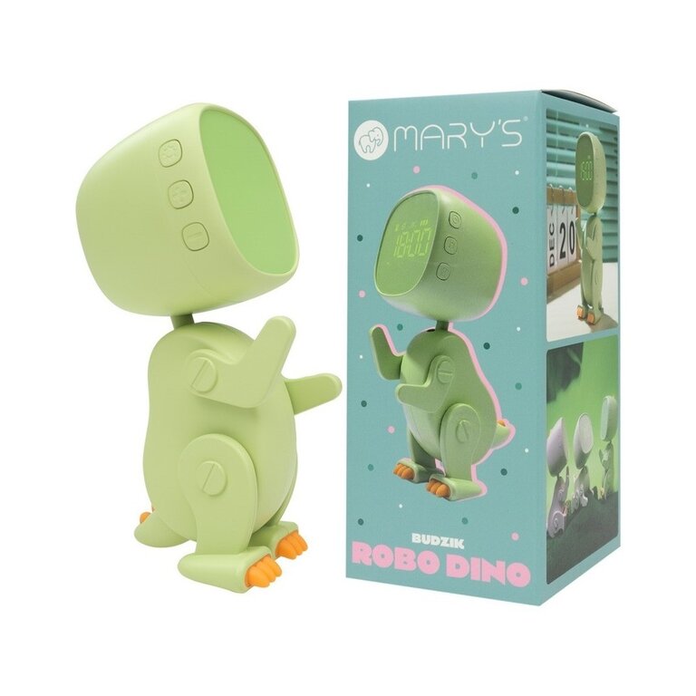 Mary's Alarm Clock - Robo Dino Green