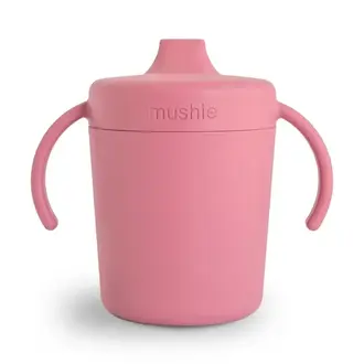 Mushie Training Sippy Cup  - Dusty Rose