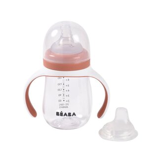 Béaba 2-in-1 meegroeifles 210 ML - Terracotta
