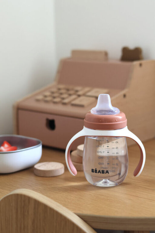 Béaba 2-in-1 meegroeifles 210 ML - Terracotta