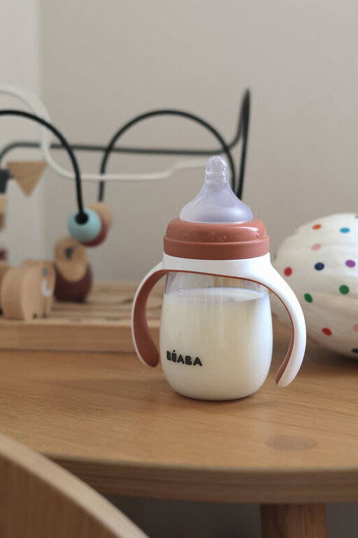 Béaba 2-in-1 meegroeifles 210 ML - Terracotta