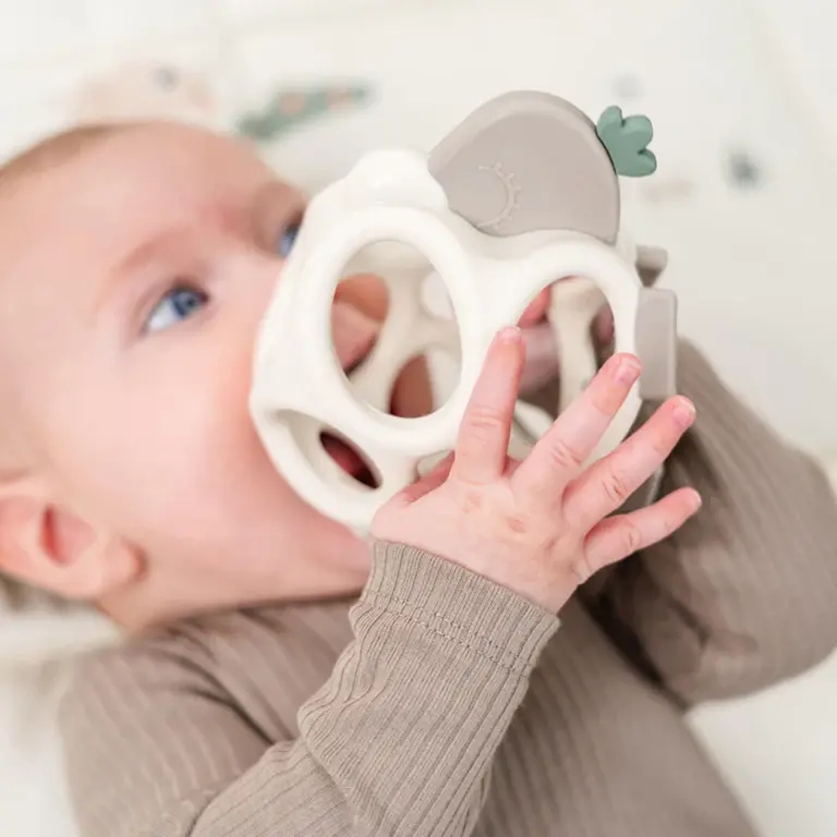 Done by Deer Grip & Teether Toy Sheep - Sand