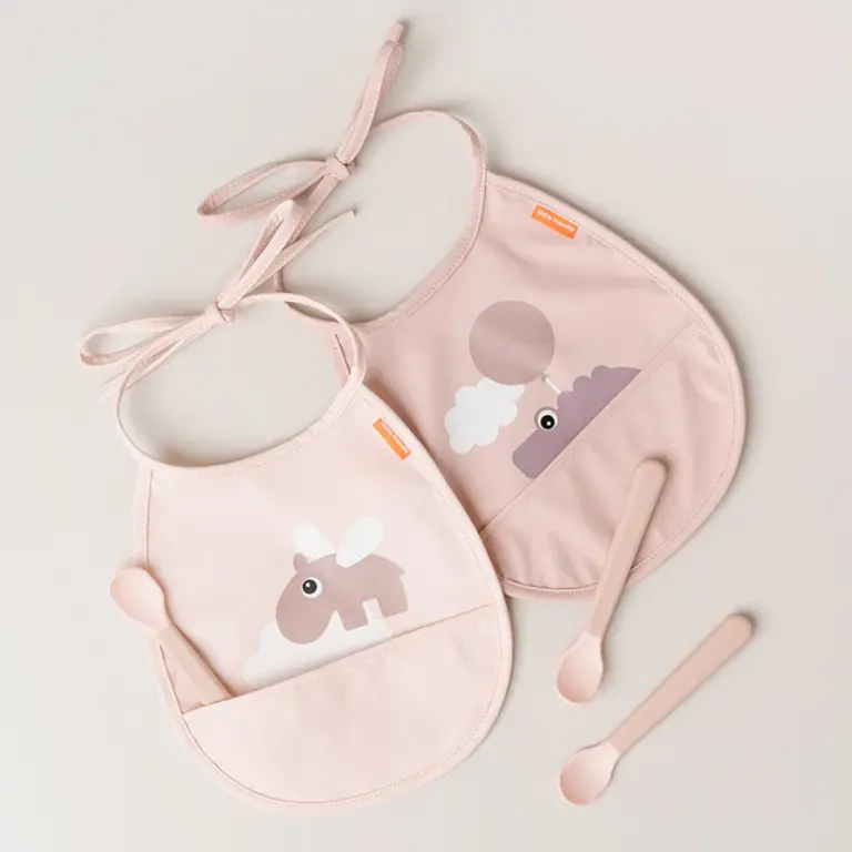 Done by Deer Foodie Easy-grip Baby Spoon 3-Pack - Powder