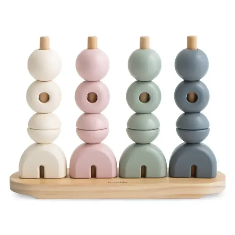 Mushie Multi Shape Stacker - Original