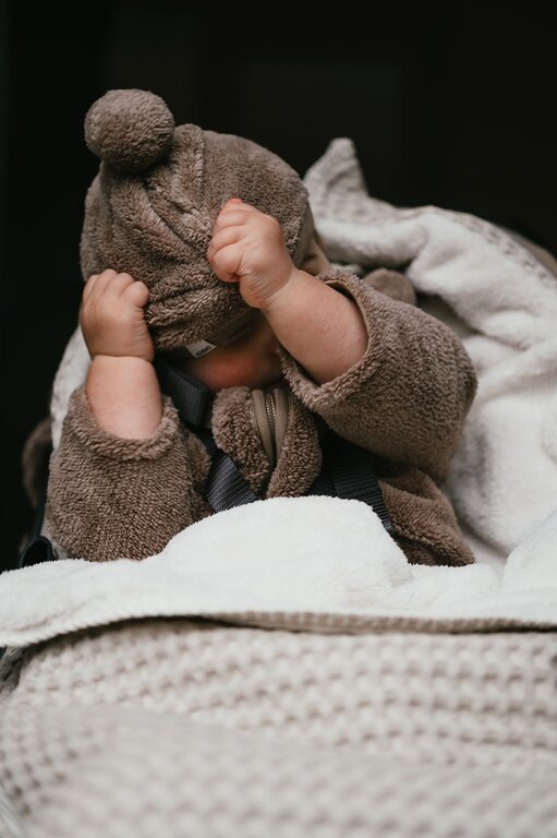 Koeka Babymutsje Malmo Caffe - Medium