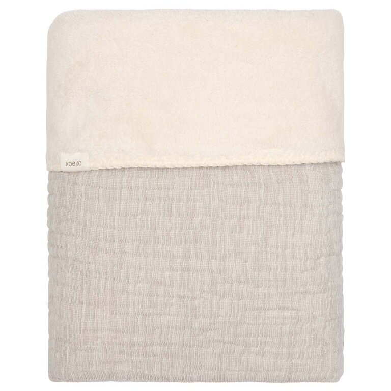 Koeka Wiegdeken Teddy Rivoli Stone