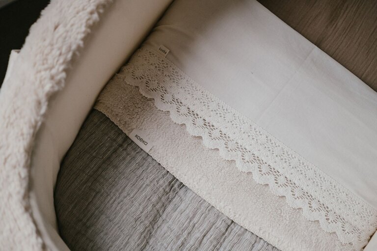 Koeka Wiegdeken Teddy Rivoli Stone