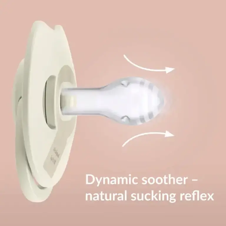 Difrax Fopspeen Dynamisch 18+ maanden Prime Coconut/Ivory