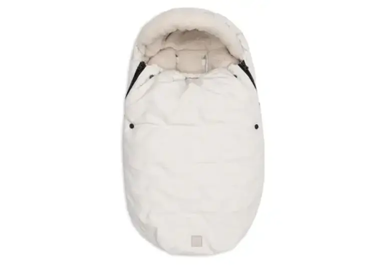 Jollein Voetenzak groep 0+ 3/5 punts gordel Embossed - Sand