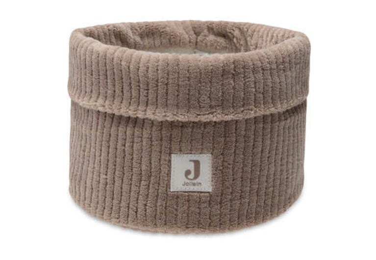 Jollein Commodemandje Cloudy Rib - Milky Coffee
