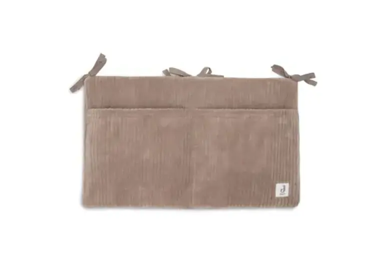 Jollein Boxopbergzak Organizer Cloudy Rib - Milky Coffee