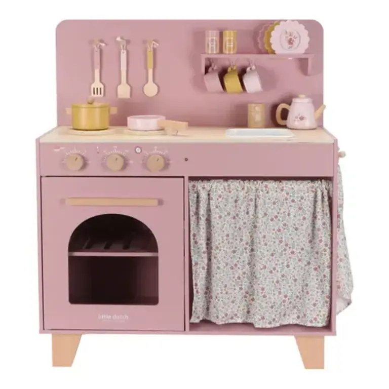 Little Dutch Houten speelkeuken Roze