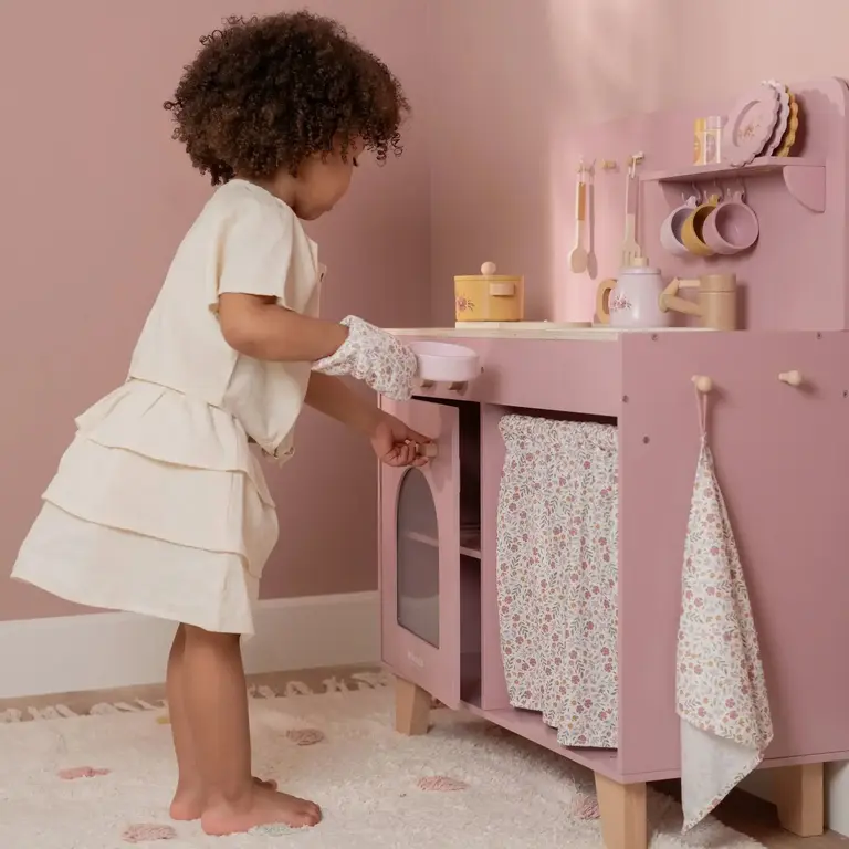 Little Dutch Houten speelkeuken Roze