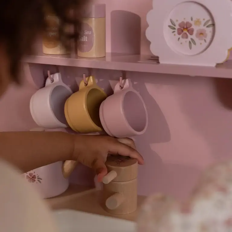 Little Dutch Houten speelkeuken Roze