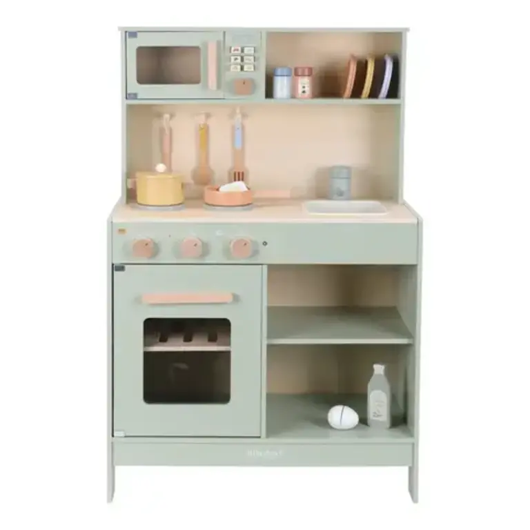Little Dutch Houten speelkeuken - Groen