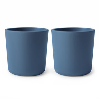 Mushie Cup- Twilight Blue (2 PCS)