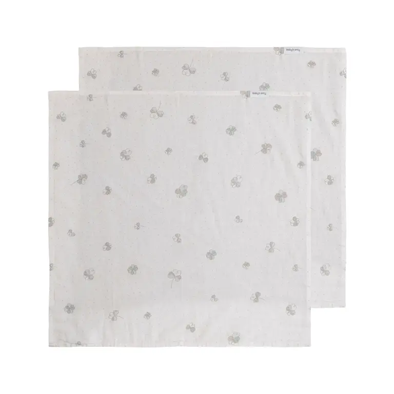 Baby's Only Hydrofiele doek Tender clover - 65x65 - 2-pack
