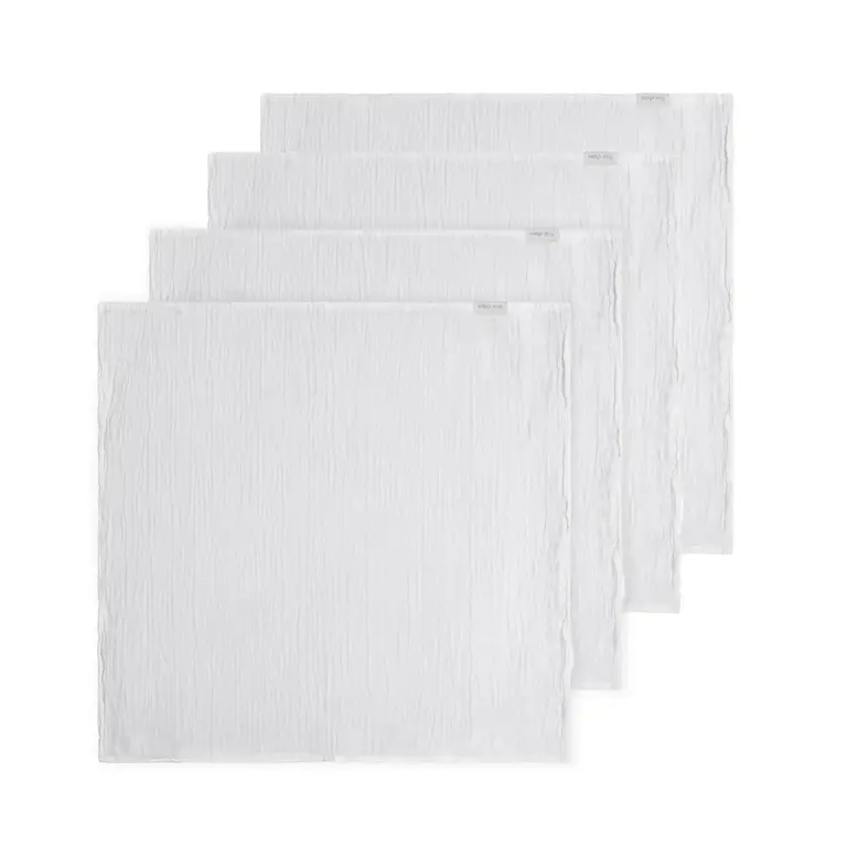 Baby's Only Hydrofiele doek Tender wit - 65x65 - 4-pack