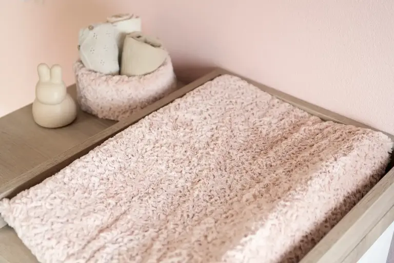 Baby's Only Aankleedkussenhoes Snow oud roze - 45x70