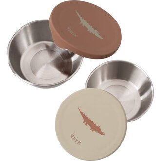 Fresk Snackbox Set 2 Pcs. Crocodile