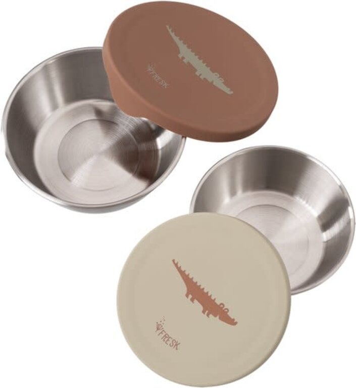 Fresk Snackbox Set 2 Pcs. Crocodile